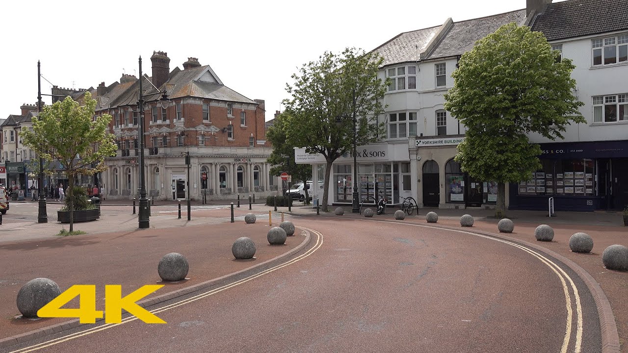 Bexhill-on-Sea Walk: Town Centre & Beach【4K】