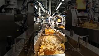 Inside the World's Most Advanced Potato Chips Factory | Amazing Food Production #shorts