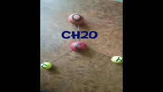 How to make a physical model of CH2O molecule- Explained-Easy