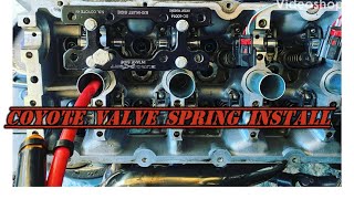 Coyote valve spring change