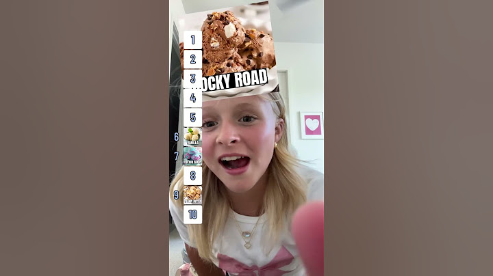 ranking ice cream flavors!