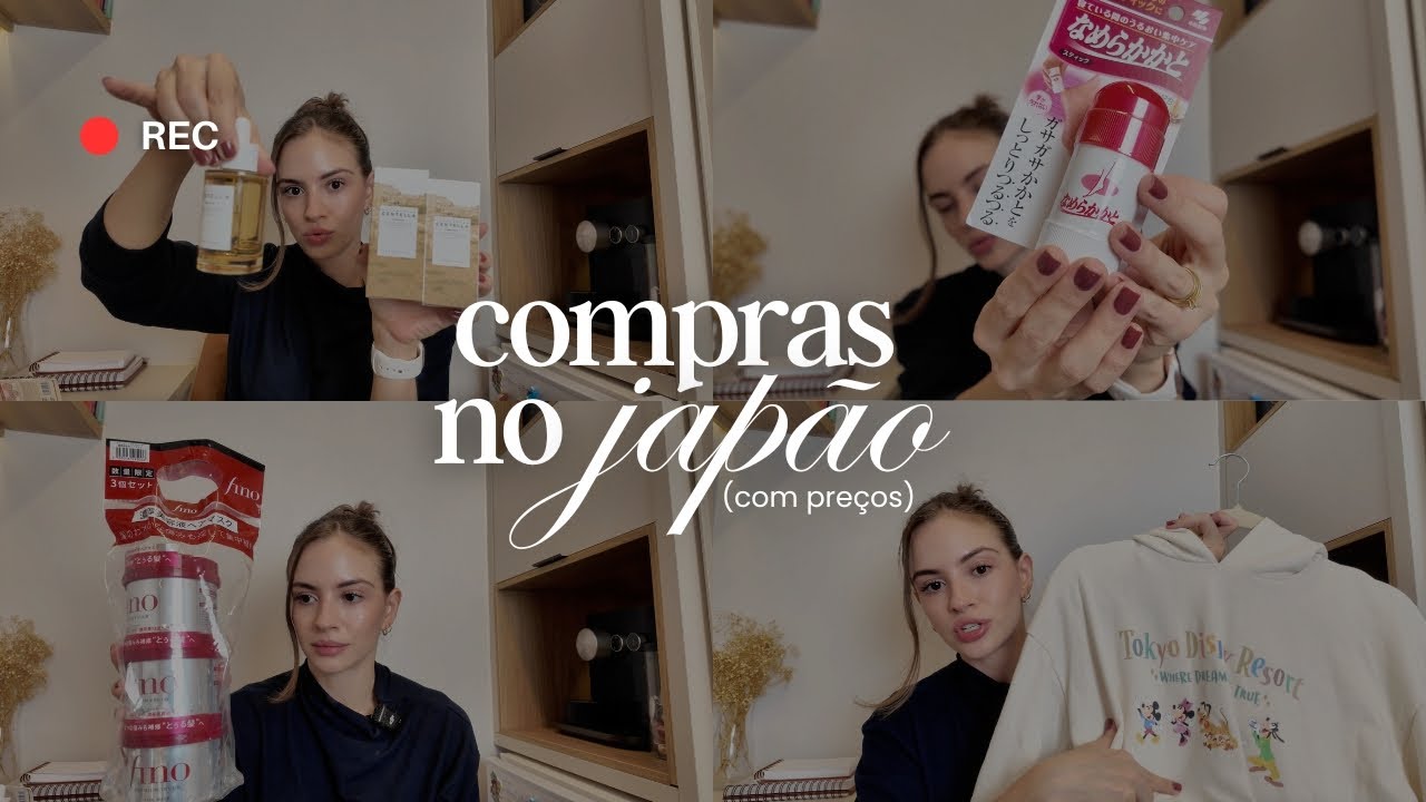 O que eu comprei no Japão (com preços)