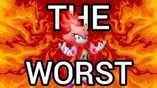 Why Burning Blaze Is The Worst Sonic Form