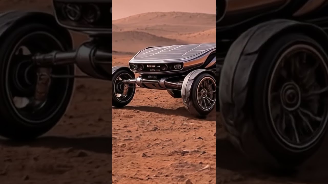 Car of Tomorrow: Test Drive on Mars #automobile