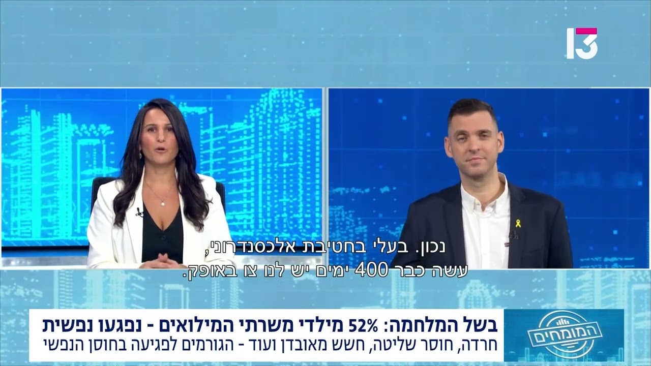 52% מהילדים נפגעו נפשית מהמלחמה: ׳ילדי המילואים׳ — והתוכנית שמלמדת להישאר בריאים יחד