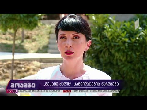 „მესამე ძალის“ კანდიდატების წარდგენა