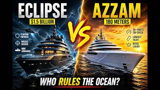 $1.5 Billion Eclipse vs Azzam: Ultimate Yacht Battle( @Lx-16s  )
