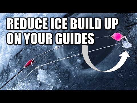 How to Reduce Ice Buildup on Your Guides When Ice Fishing 