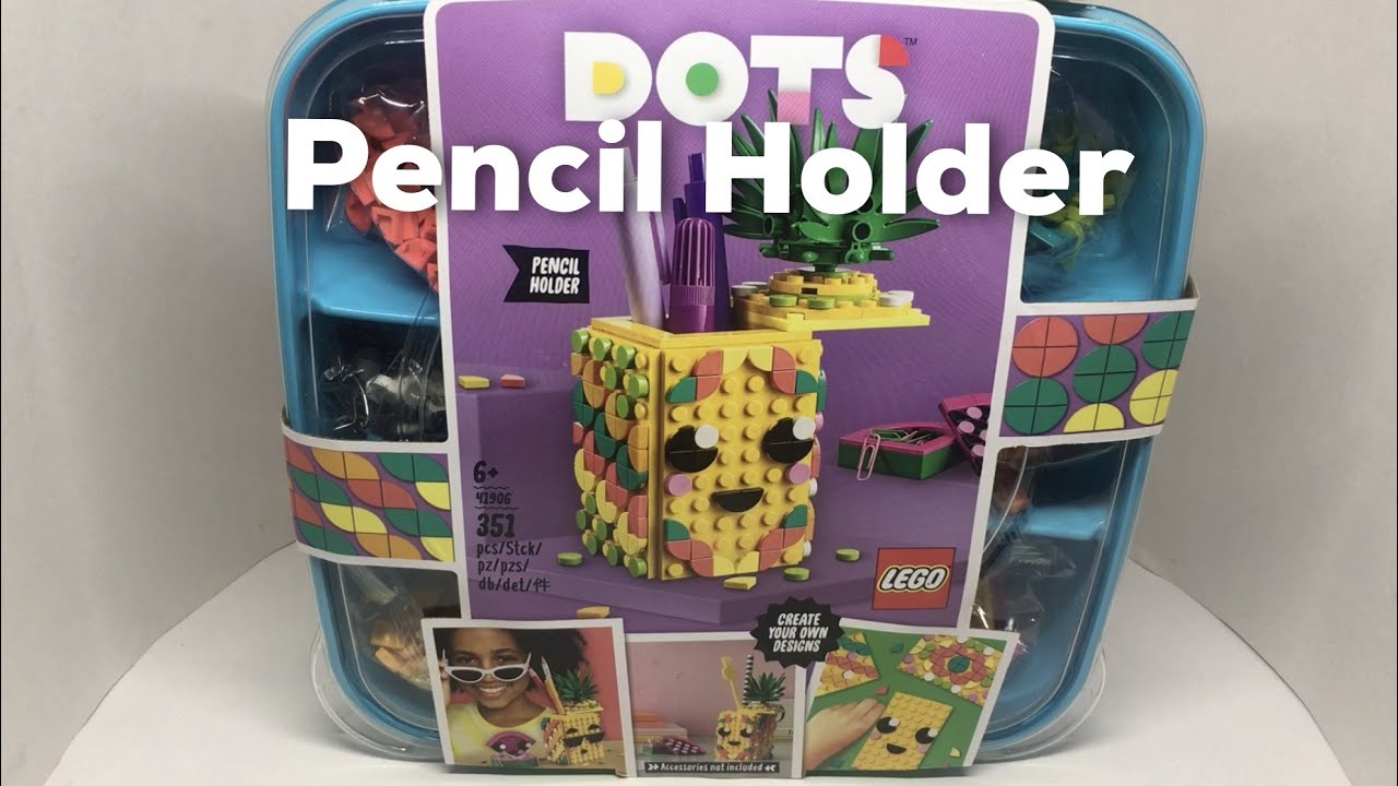 Lego Dots Pineapple Pencil Holder YouTube