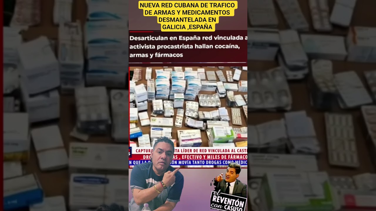 FUERTE IMPACTO DE RED CUBANA DESMANTELADA EN GALICIA ESPAÑA