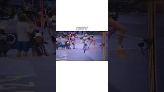 Celebrity Serbian high jumper Angelina Topic's great effort in# Paris Olympic #music #edm #remix #serbia Wealth