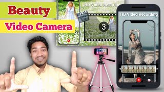 Beauty Video Recorder Camera | Hd Camera Beauty Video Recording | Blur Video Camera screenshot 2