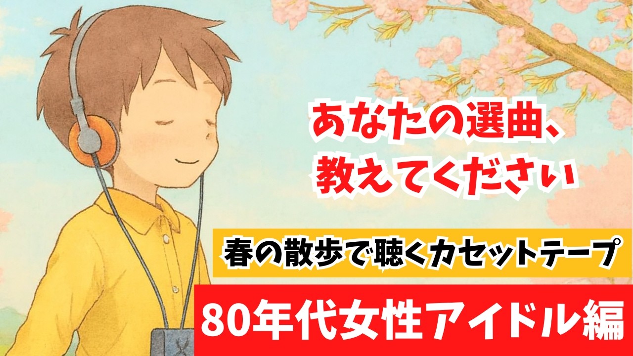 How about this? Spring Walk Cassette Tape with 10 Songs - 80s