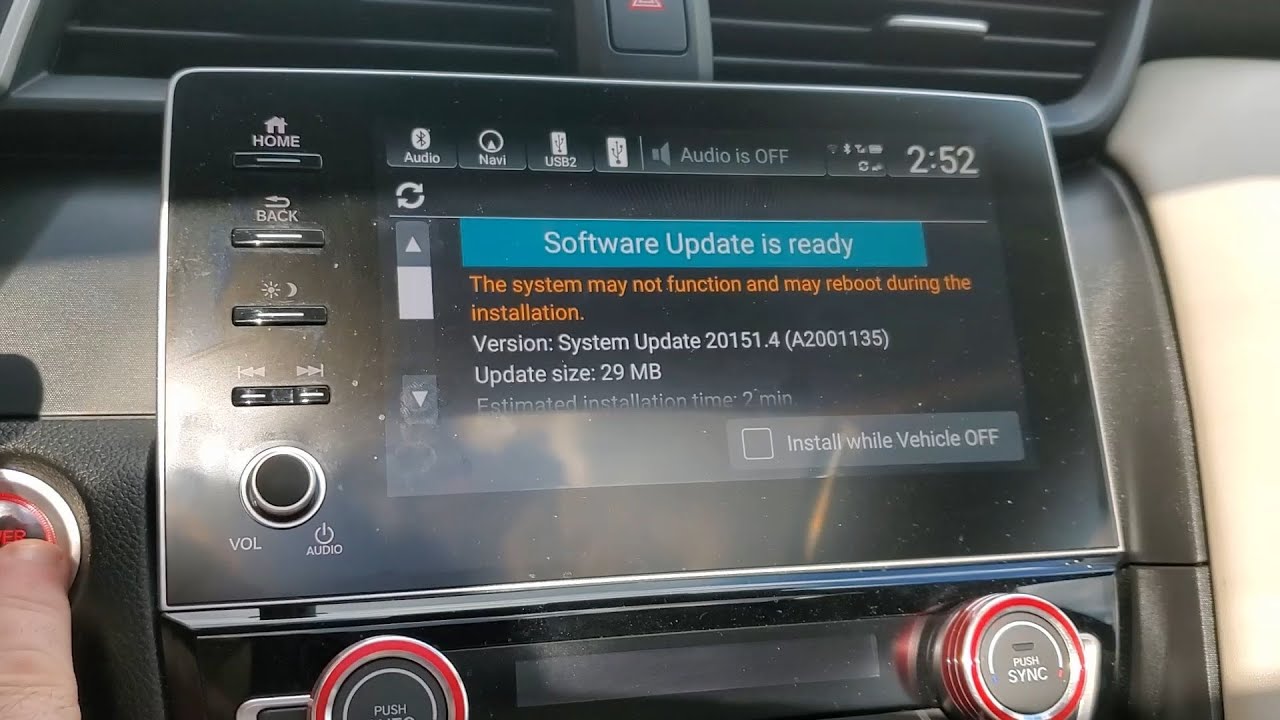 20192021 Honda Insight Finally! Honda releases a software update