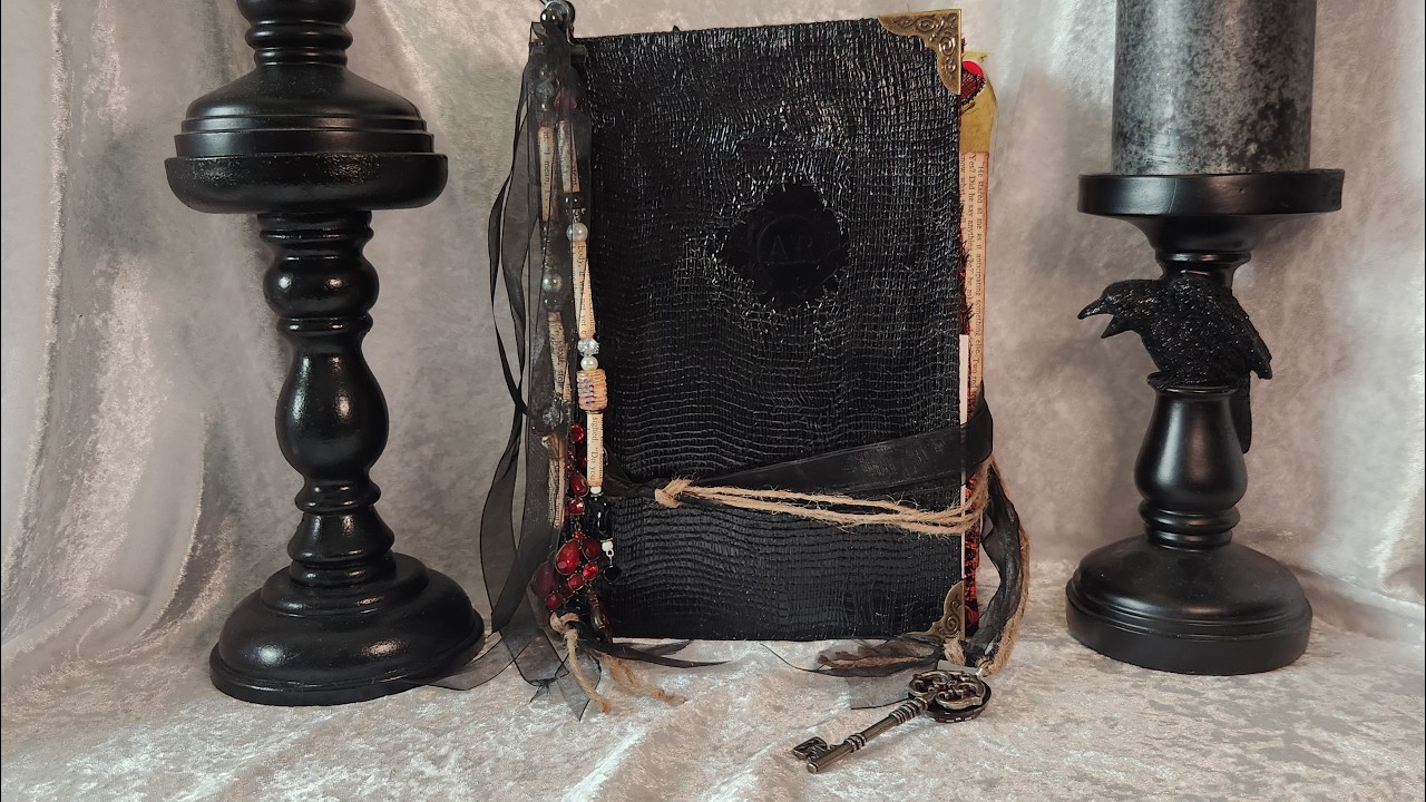 The Anne Rice Inspired Junk Journal Flip Through 