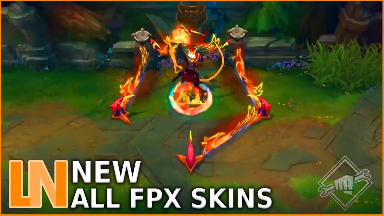 FPX Skins - Funplus Phoenix Gangplank, Malphite, Thresh, Vayne & Lee Sin - League of Legends