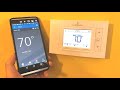 Sensi WiFi Thermostat | Smart App WiFi Setup | Phone App Demo | Smart Thermostat | Emerson