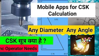 Countersinking Formula !! Mobile Apps for CSK Calculation !! how to calculate csk z value !! Depth screenshot 3
