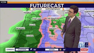 Weather forecast: Heavy rain and strong wind to start the new work week