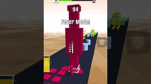 Stack Colors playing level thirteen | game playing in iPhone