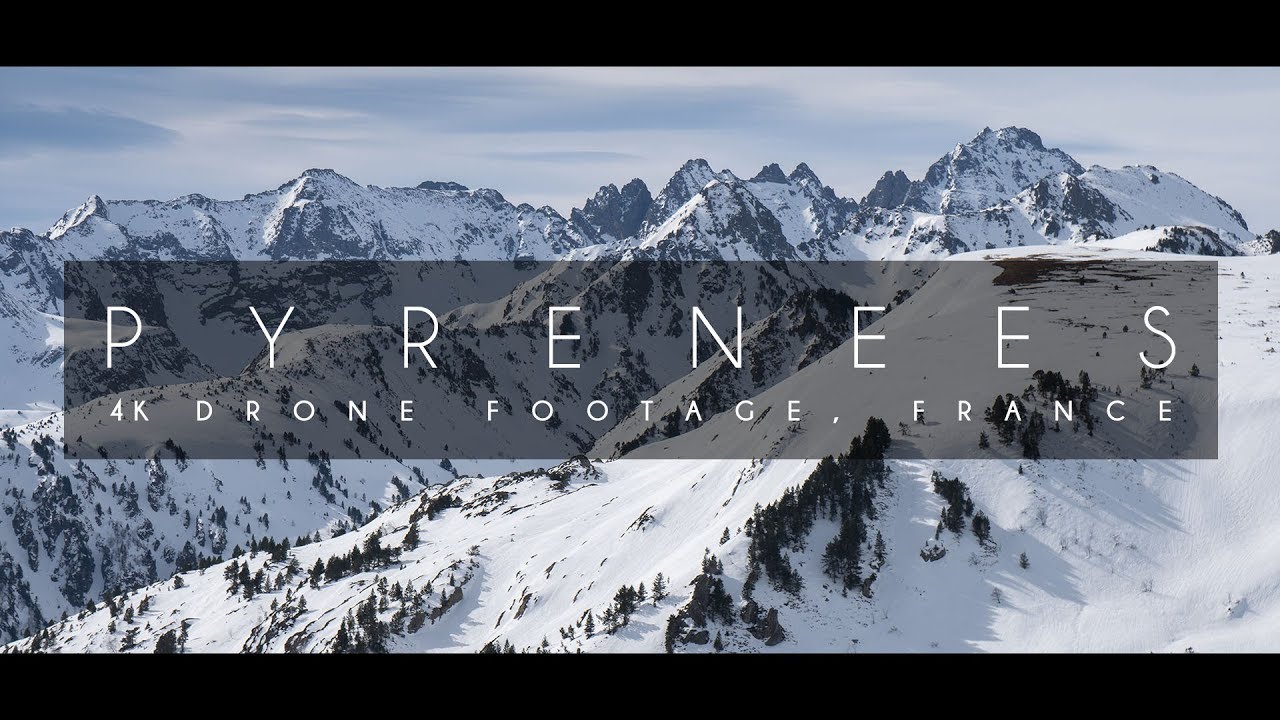 DJI Mavic PRO 2 - Aerial views of the Pyrénees, France [4K]