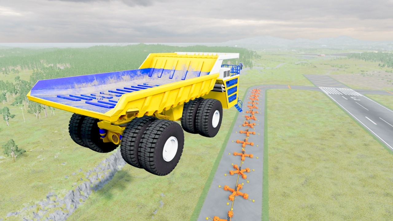 Cars vs Giant Spinners – Ultimate Crash Test Madness! 🚗💥 | BeamNG.drive Crashes #2 | beamNCrash