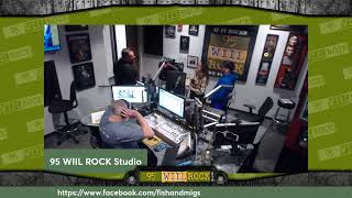 WIIL ROCK Morning Show - Happy Hour with Fams