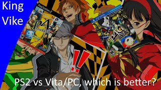 Differences in Versions: Persona 4