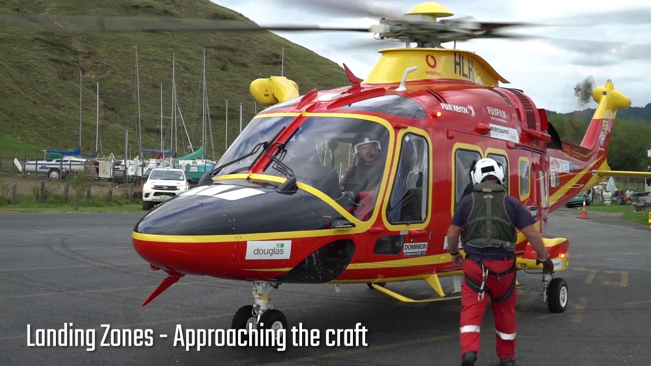 Working around the new Westpac Helicopters