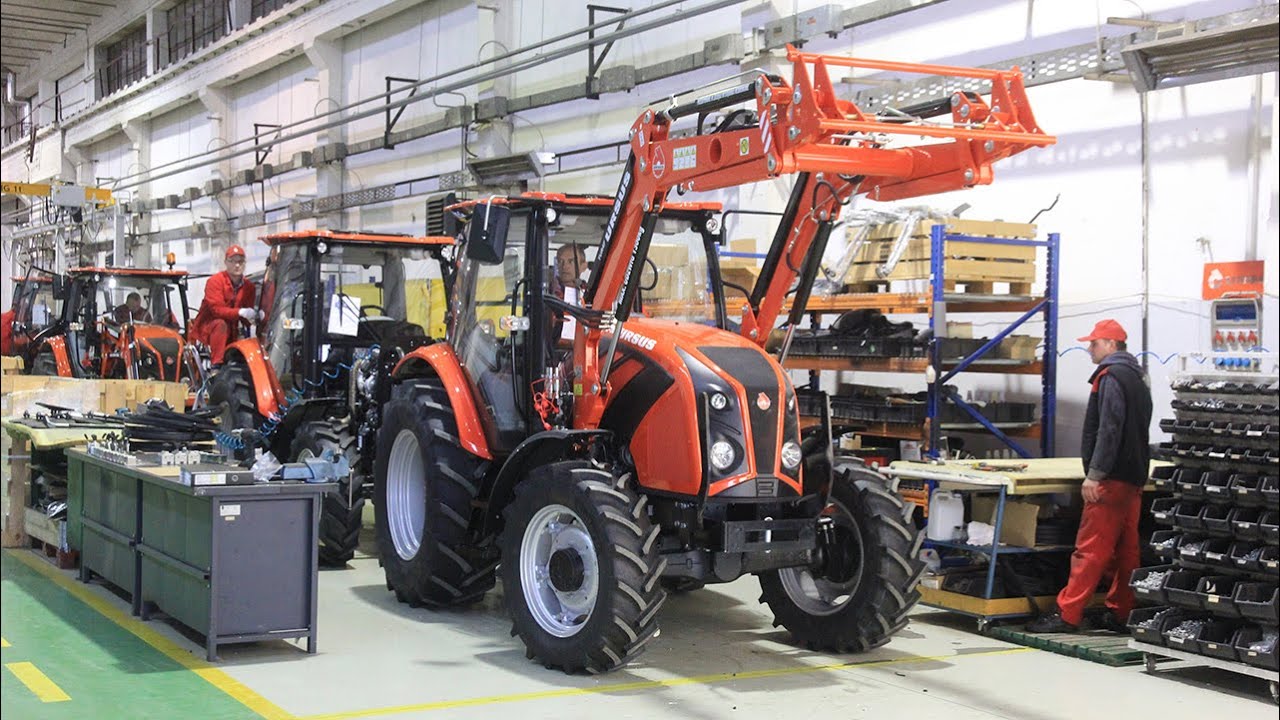 Ursus tractor factory Lublin + tractor production in Poland 2017
