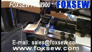 Cylinder Bed Lockstitch Jeans Bottom Hemming Machine