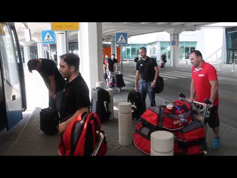 საქართველოს კალათბურთელთა ნაკრები უნგრეთში ჩავიდა