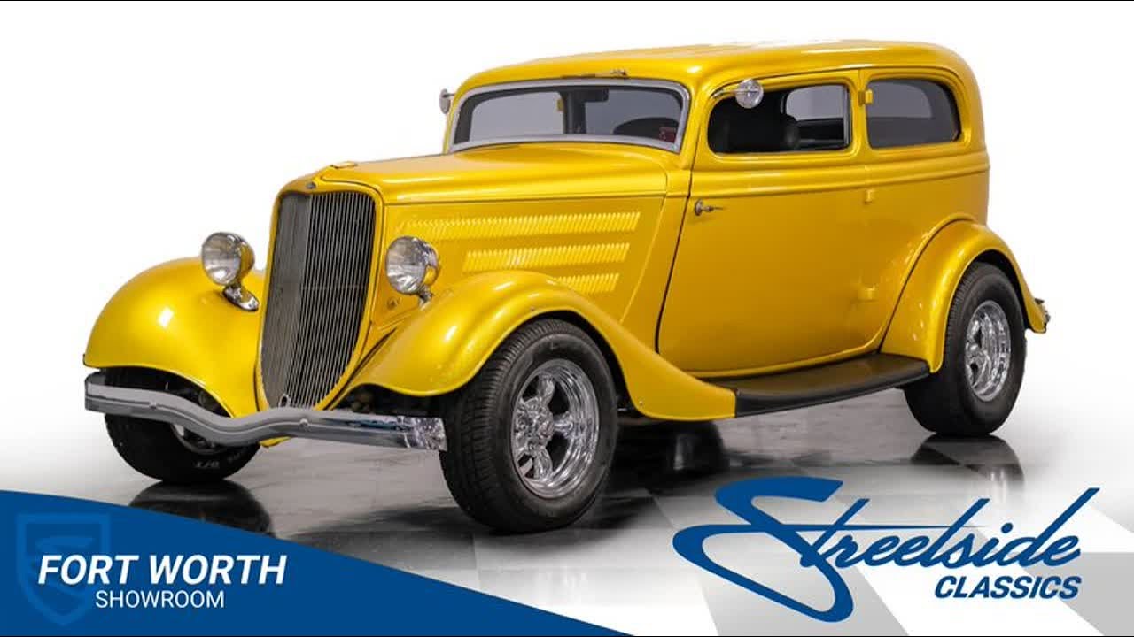 1933 Ford Victoria Streetrod with Trailer 7079-DFW for sale