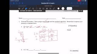Module 2 Lesson 14 - 5th Grade Eureka Math Texas