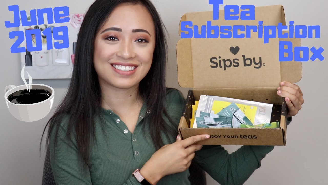 Sips by Tea Subscription Box | June 2019 - YouTube