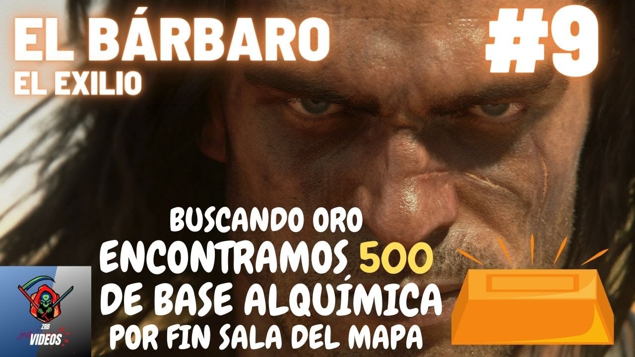 CONAN EXILES EL BÁRBARO / dónde CONSEGUIR ORO - BASE ALQUÍMICA / GUIA AVANZADA / GAMEPLAY ESPAÑOL