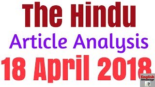 The Hindu Article Analysis 18 April 2018 | in Hindi screenshot 5