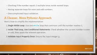 How to Efficiently Implement the Collatz Hypothesis in Python Without Repeating Code