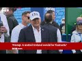 Donald Trump says Northern Ireland joining Ireland only natural | BBC News