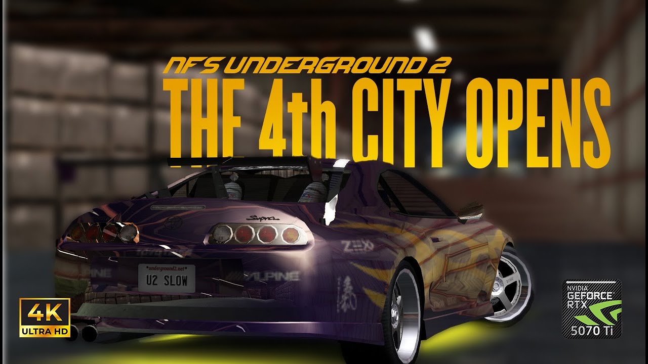 Need for Speed Underground 2 RTX Remix – Part 5 | Fourth City Opens | 4K Gameplay