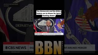 PROOF DEMOCRATS AND BIDEN TO BLAME FOR SPIRIT AIRLINE SHUTDOWN!