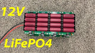 Build 12v LiFePO4 battery Packs the Easy Way
