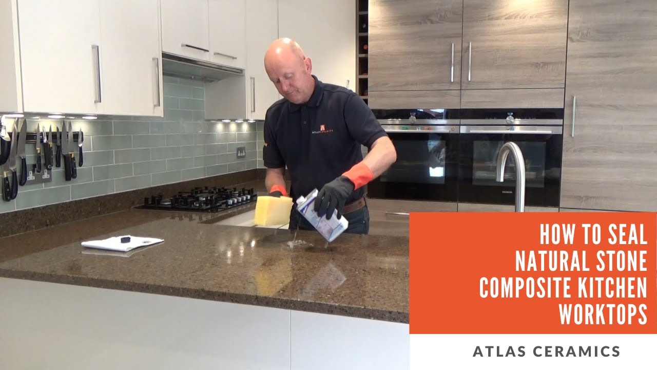 How To Seal Natural Stone Worktops YouTube