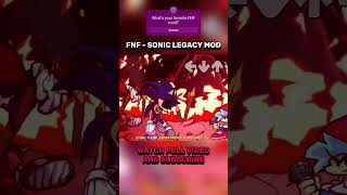 FNF SONIC.EXE LEGACY MOD REACTION #fnf #fnfmod #sonicexefnf #sonic #shorts