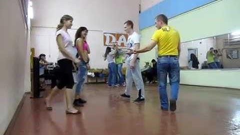 !!!Танец Zouk - 2014-09-01 Слава - Таня, Андрей- Оксана in dance studio DancA г. Гомель, Беларусь!