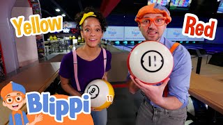 Blippi And Meekahs Bowling Ball Bonanza Blippis Colorful Fun Blippi Adventures