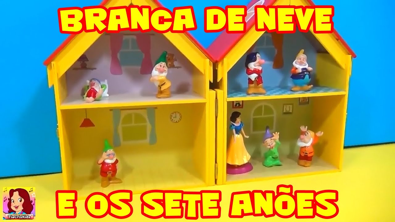 LP Branca de Neve E Os Sete Anões / Pedro e o Lobo, Playtoy Brinquedos