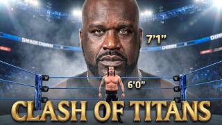 WWE 2k25 Singles Match Shaquille O'neal 🆚 Mideon at Smack Down Arena!
