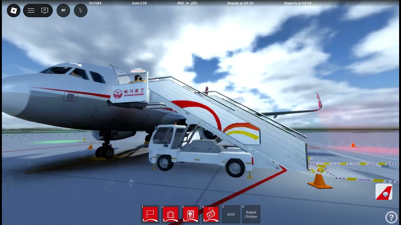 ROBLOX | Sichuan Airlines | Economy Class | Airbus A319 | Part 5
