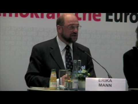 Martin Schulz argumentiert gegen ein EU-weites Ref...